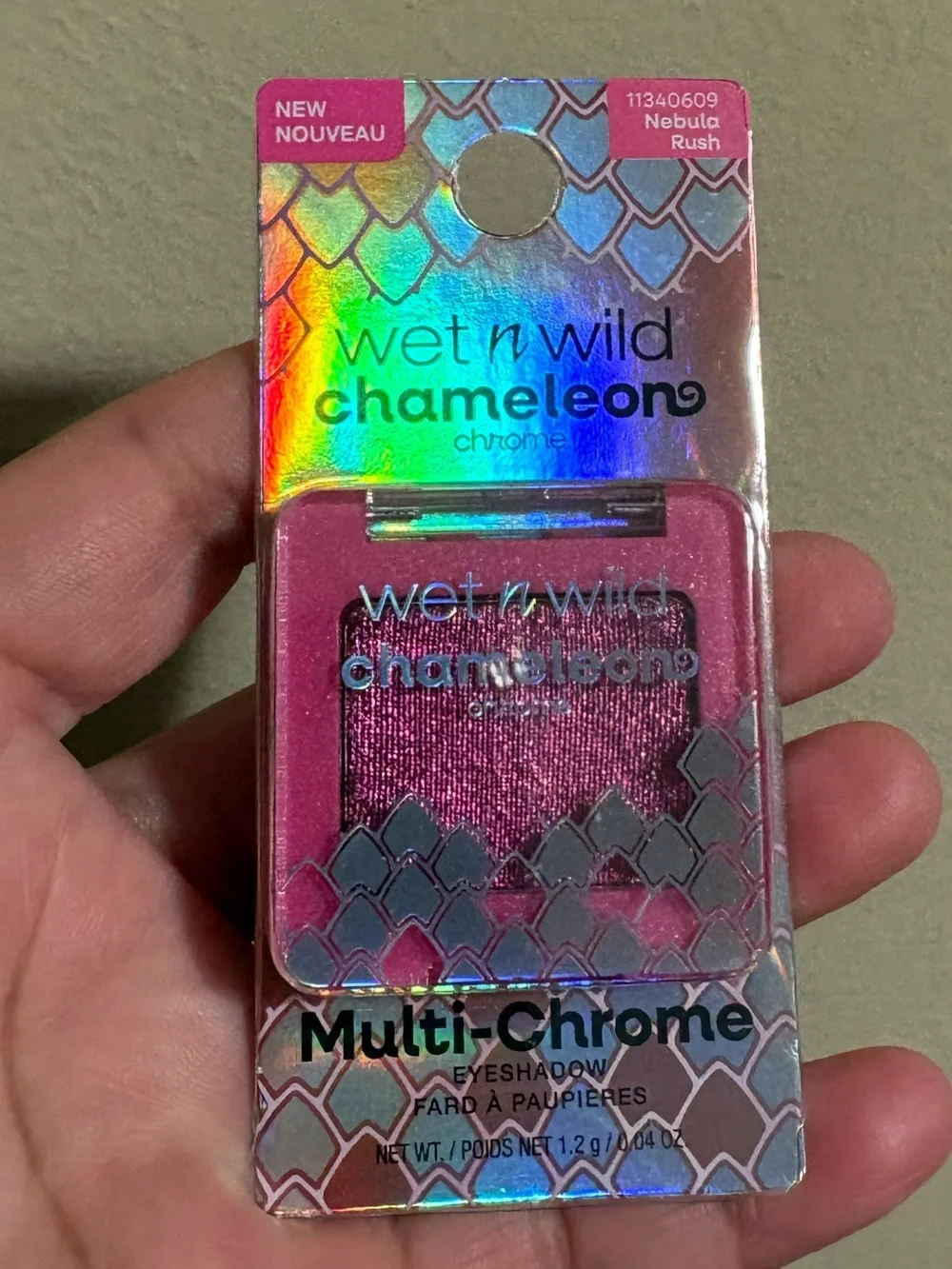 wet nwild Chameleon Chrome Multi-Chrome Eyeshadow Nebula Rush New Factory Sealed
